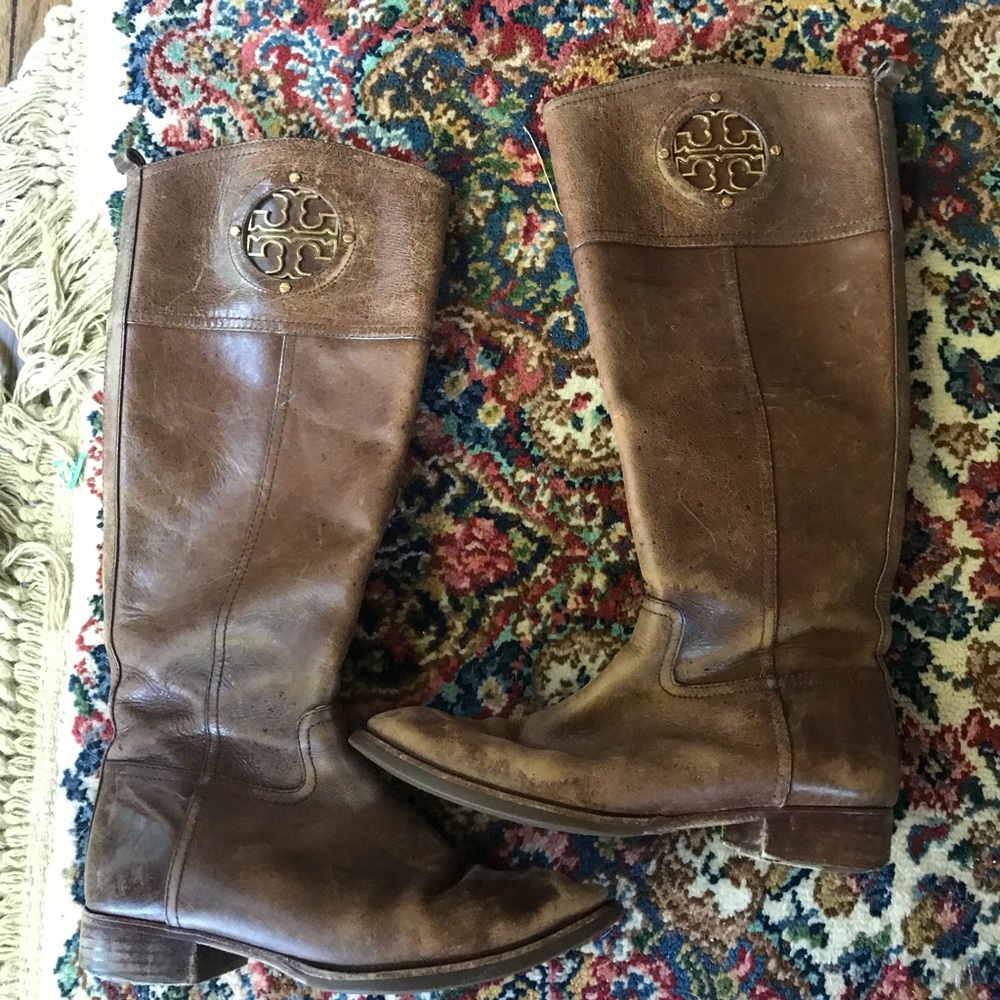 Tory Burch brown boots
